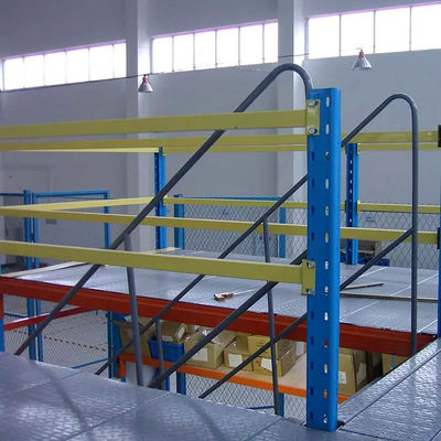 Galvanização Estrutura de aço Armazém Pallet Metal Mezzanine piso