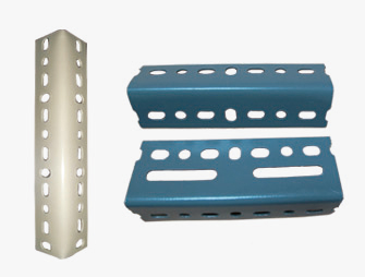 Sistema de estantes de estantes de trabalho leve com painel de aço e ângulo de ranhuras 2